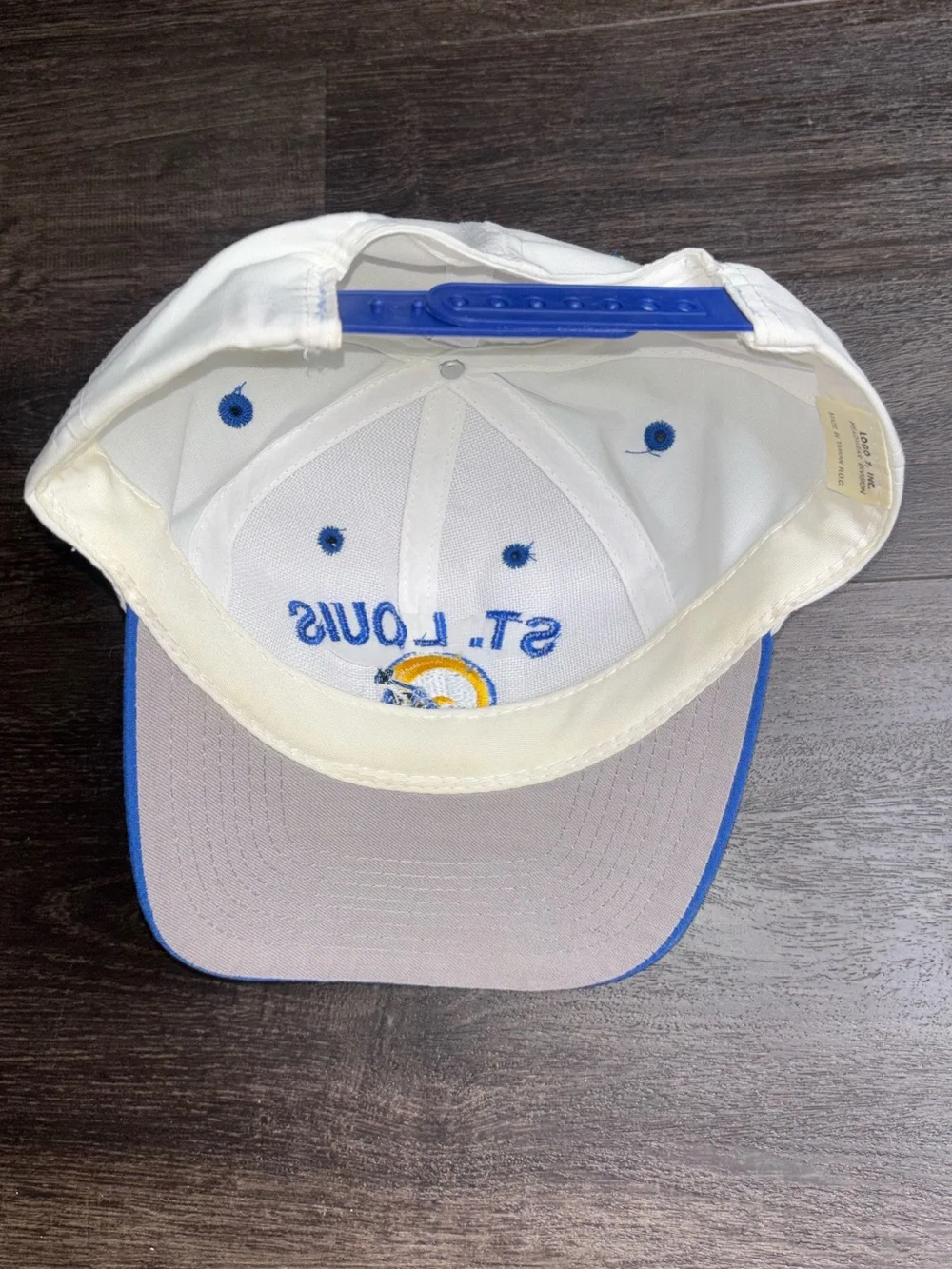 Vintage St Louis Rams Snap Back Hat